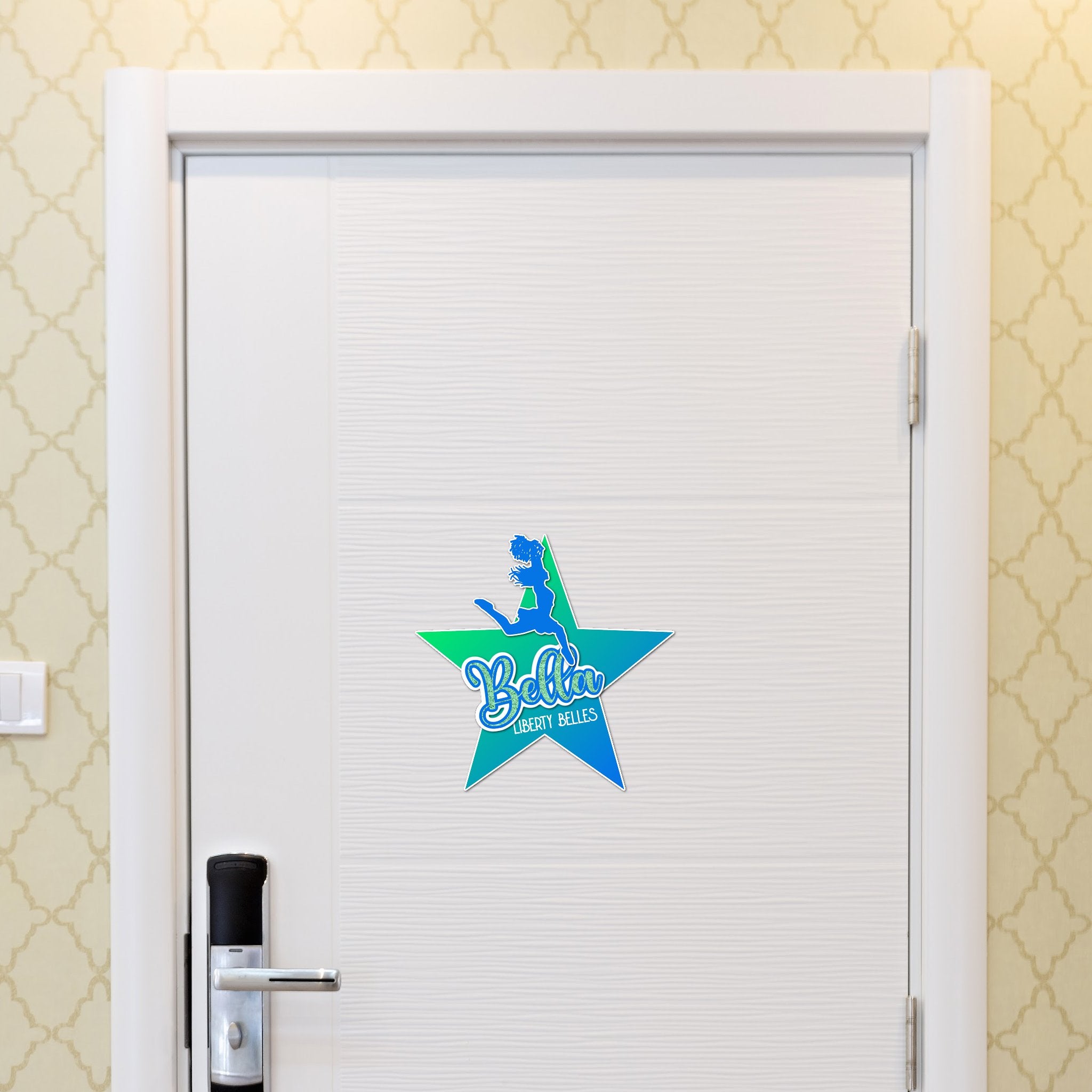 Custom Cheer Competition Hotel Door Sign