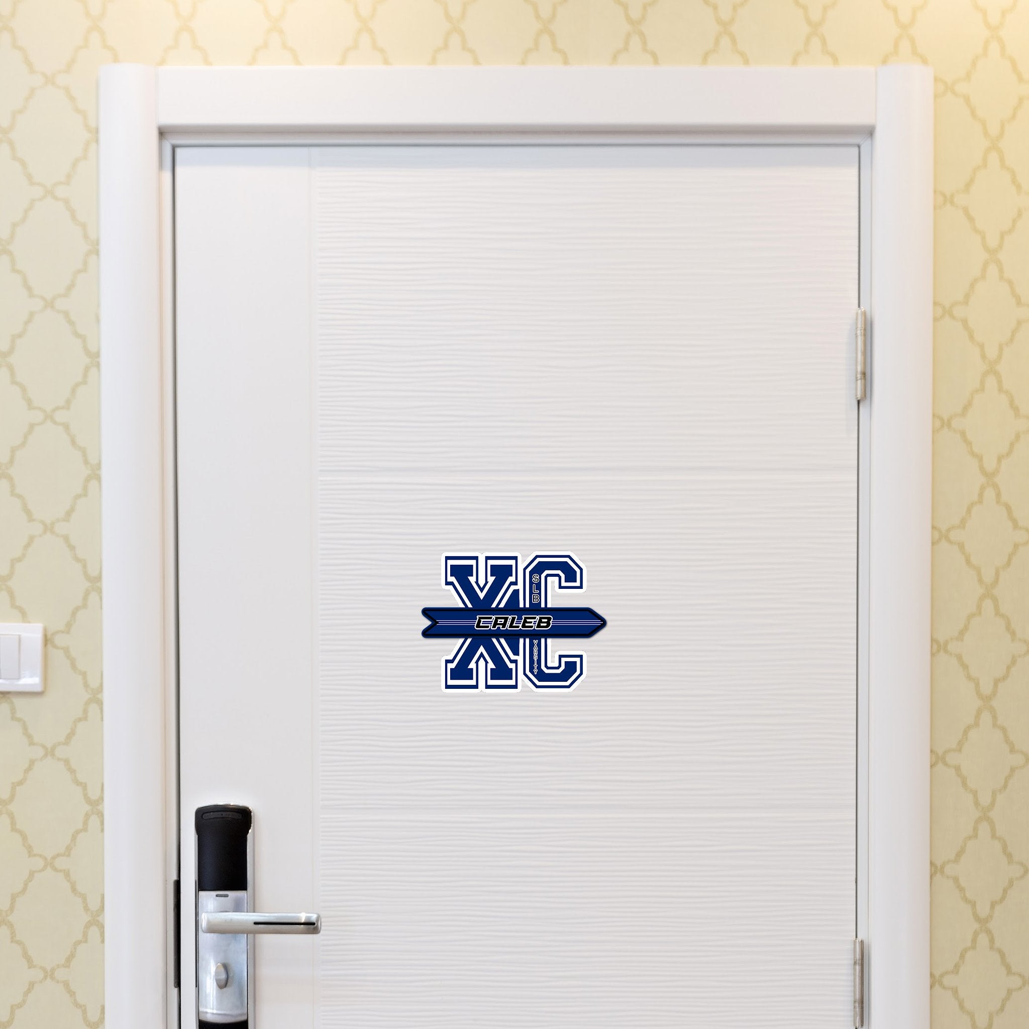 Custom XC Cross Country Meet Hotel Door Sign