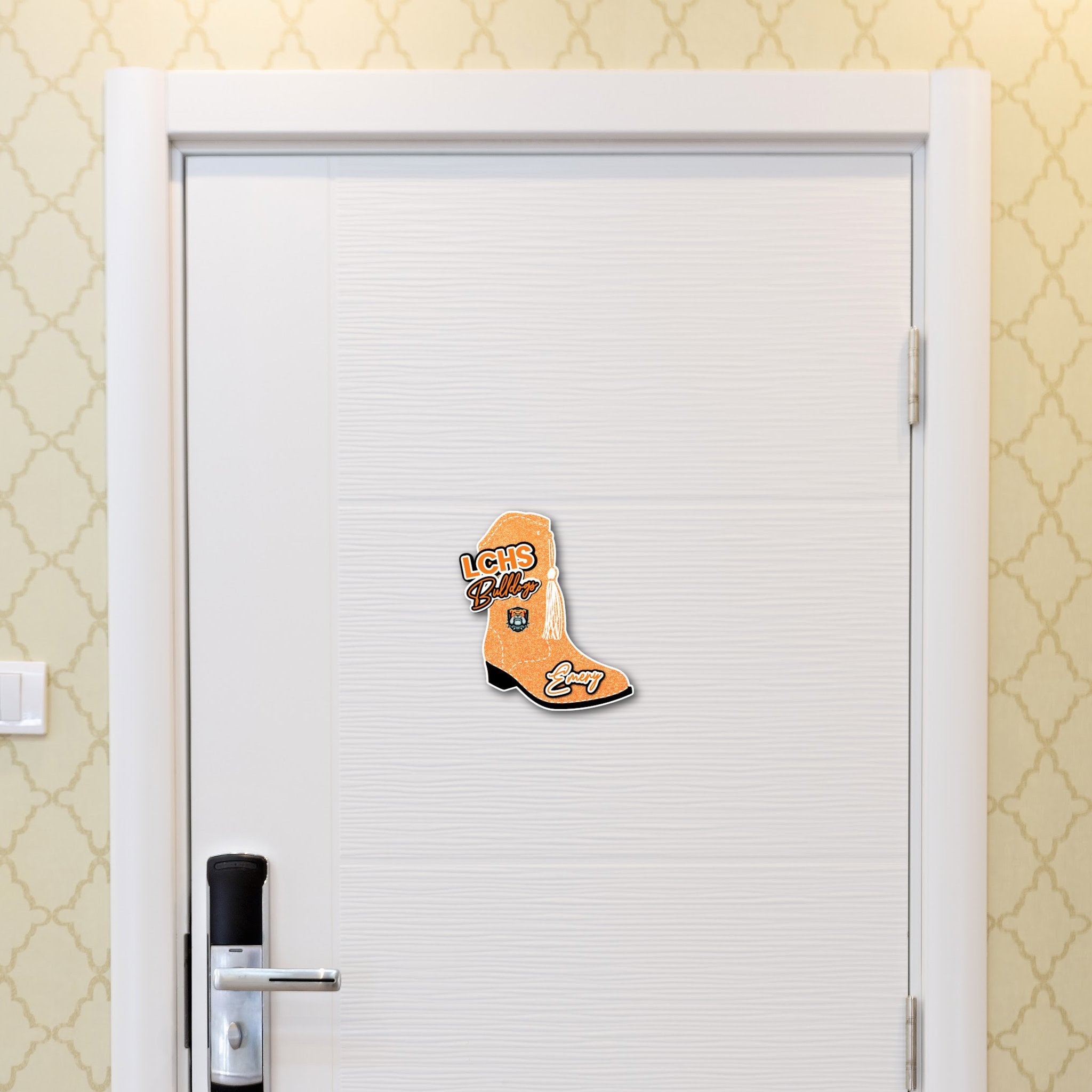 Custom Drill Team Contest Hotel Door Sign