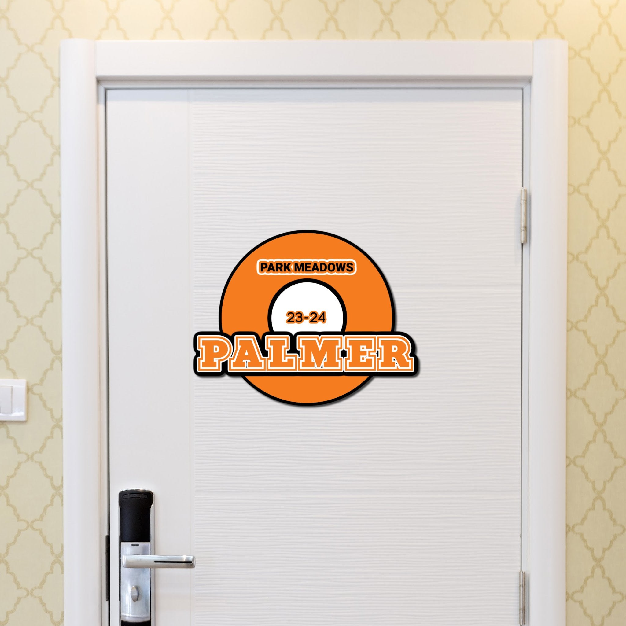 Custom Wrestling Meet Tournament Hotel Door Sign