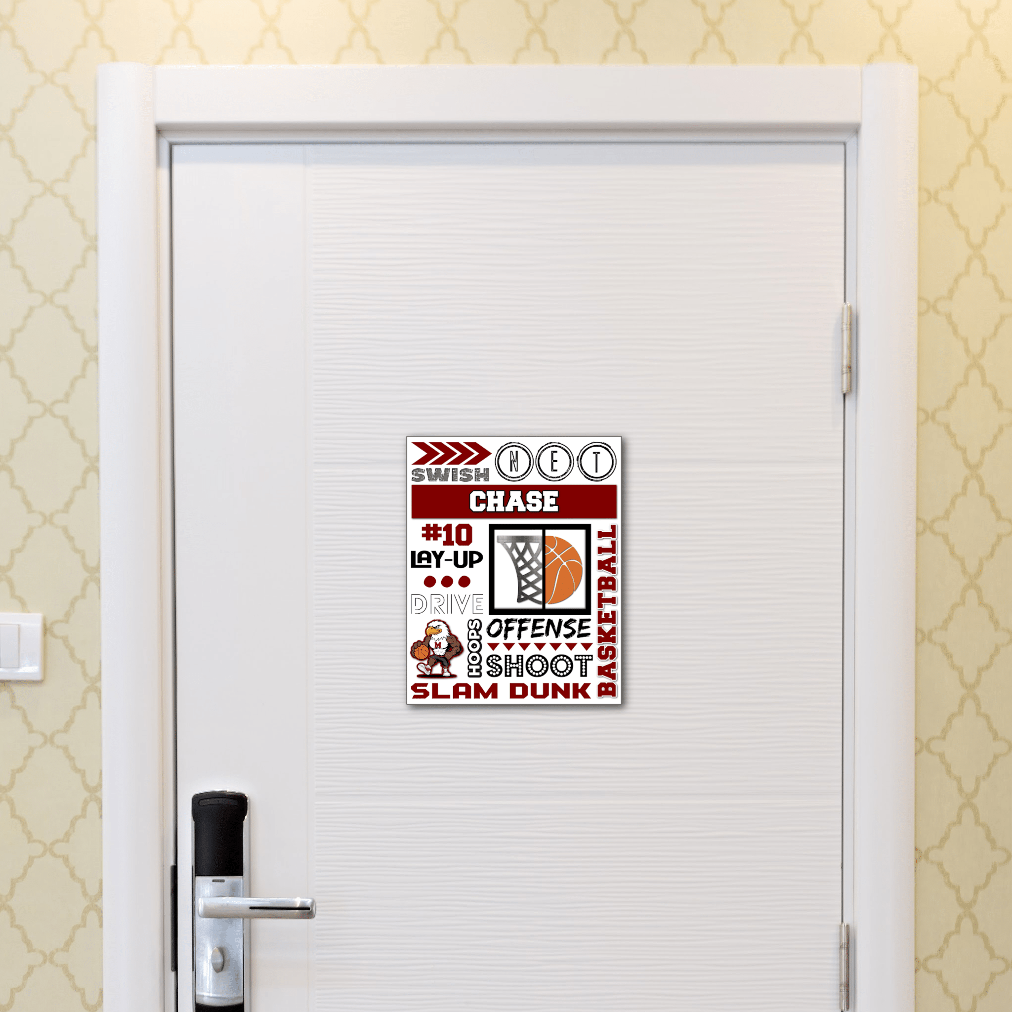 Basketball Collage Digital Download Locker Decoration