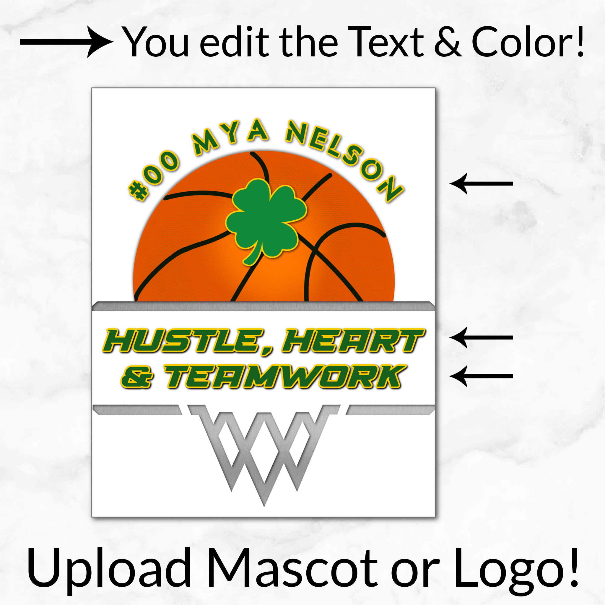 Basketball High Speed Digital Download Locker Decoration