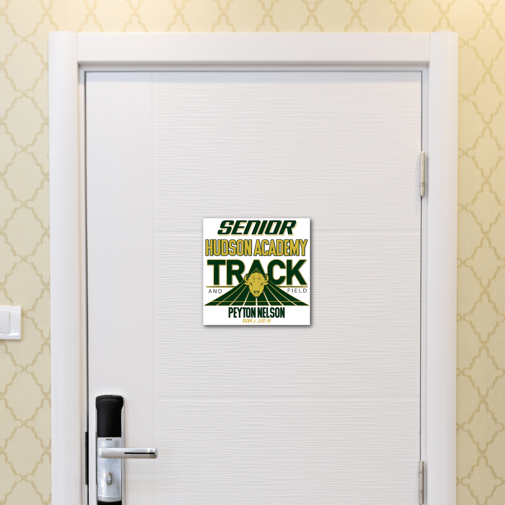 Track & Field Digital Download Locker Decoration