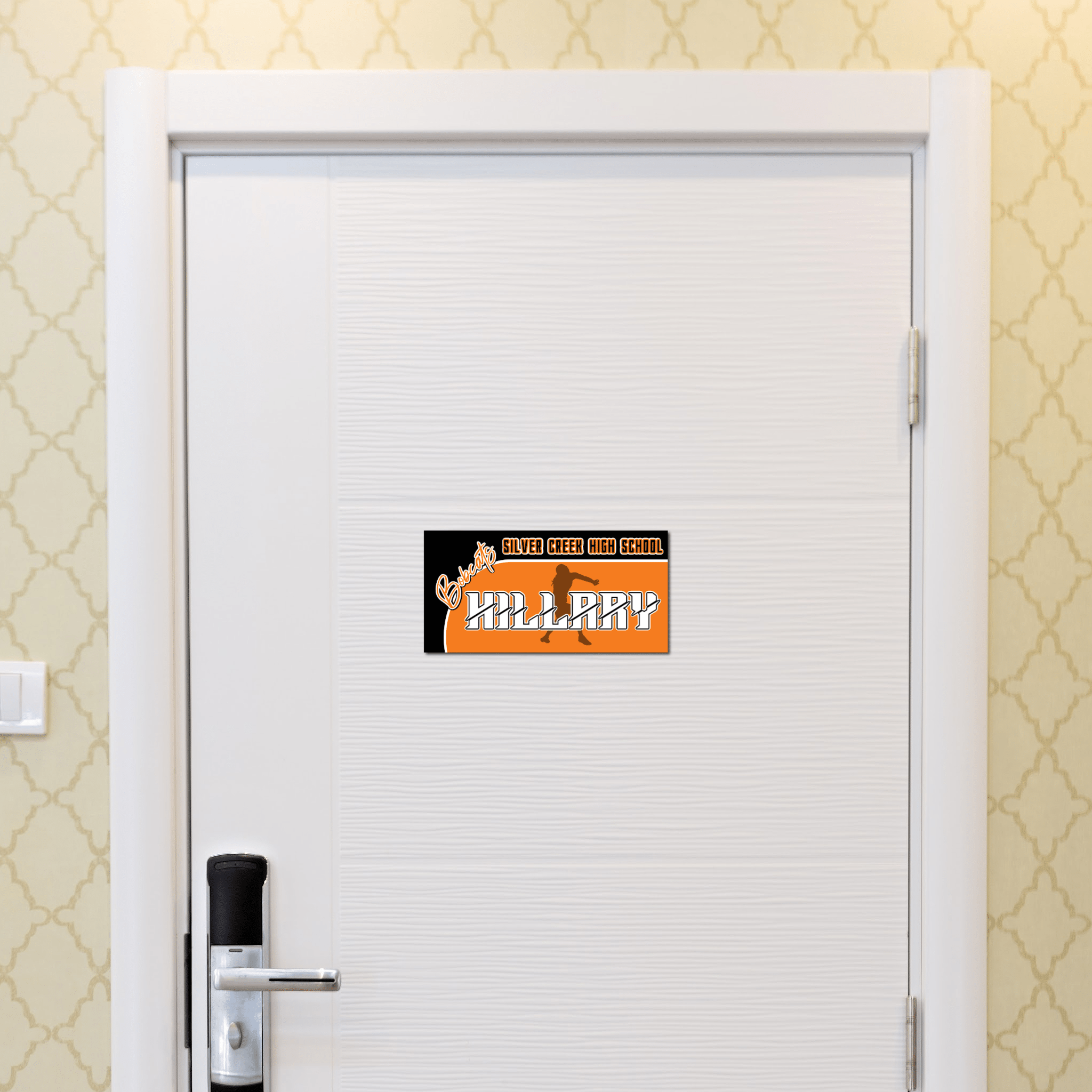 Track & Field Rectangle Locker Magnet Personalized Decoration