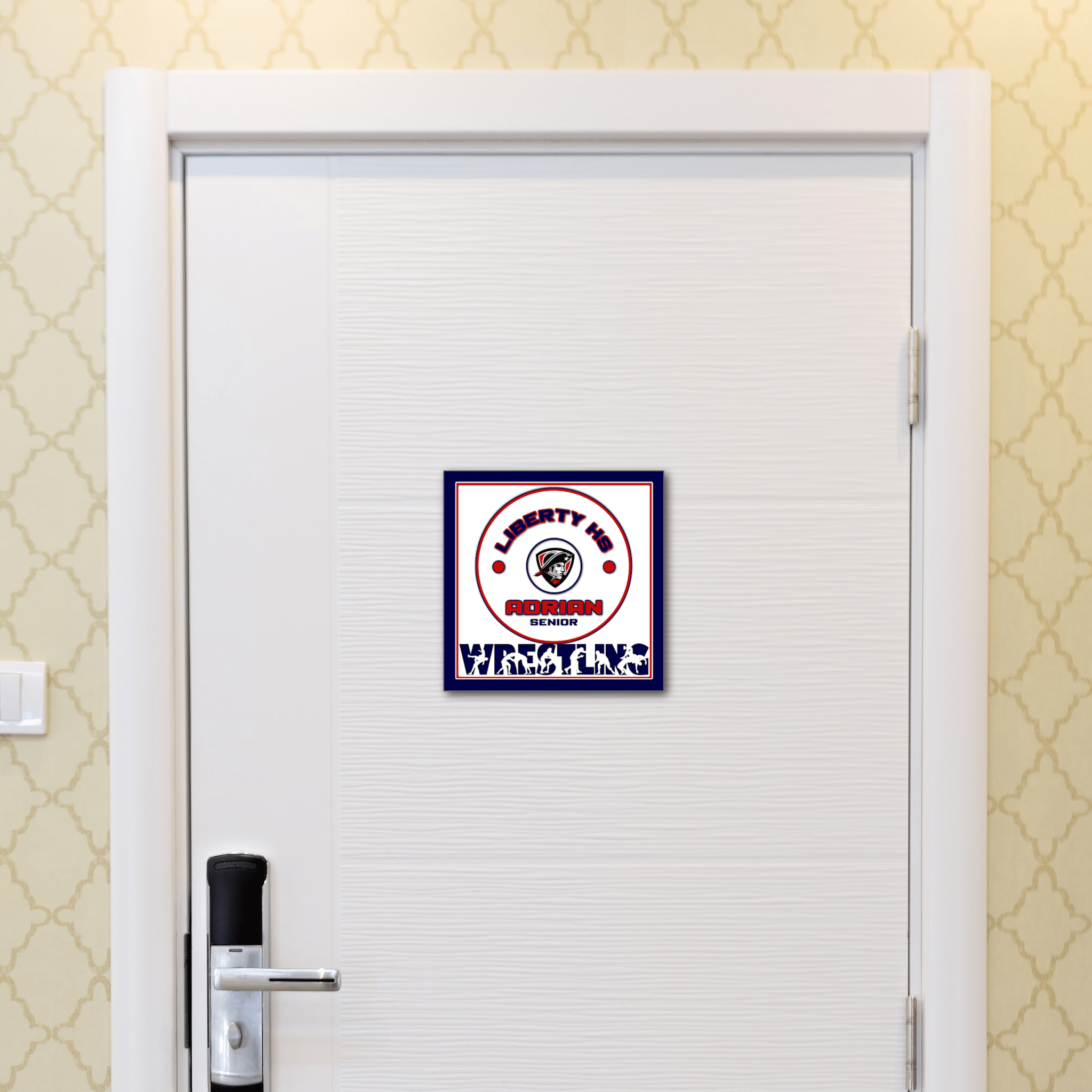 Wrestling Mat Digital Download Locker Decoration